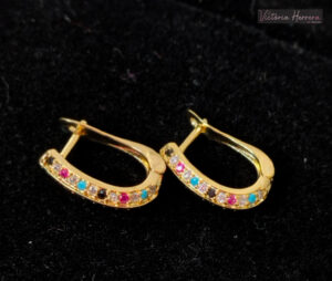 Brinco Argola Rainbow